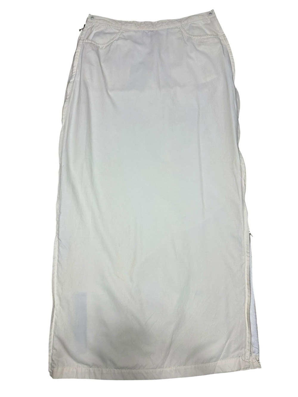 Women’s White Straight Maxi Skirt